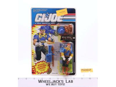 Wild Bill GI Joe 1991 Hasbro Vintage Action Figure NEW MOSC SEALED