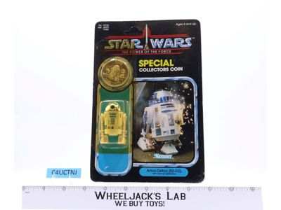 R2-D2 Pop-Up Lightsaber 92 Back Star Wars POTF 1984 Kenner NEW MOSC SEALED