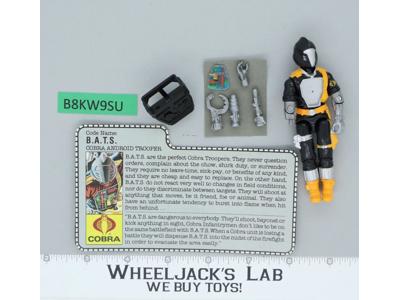 B.A.T.S. V1 100% Complete G.I. Joe 1986 Hasbro Vintage Action Figure
