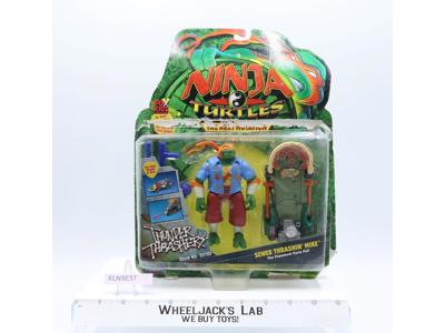 Thrashin' Mike Teenage Mutant Ninja Turtles TMNT 2003 Playmates NEW MOSC
