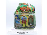 Thrashin' Mike Teenage Mutant Ninja Turtles TMNT 2003 Playmates NEW MOSC