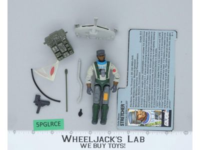 Stretcher V1 100% Complete G.I. Joe 1990 Hasbro Vintage Action Figure