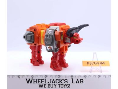 Tantrum METAL Predaking 1986 Vintage Hasbro G1 Transformers Bull Action Figure