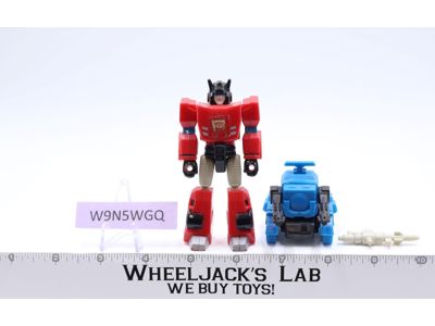 Sideswipe 100% Complete G1 Transformers European Action Masters 1991 Figure