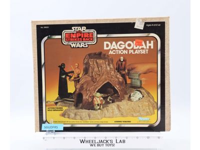 Dagobah Complete Star Wars Empire Strikes Back 1981 Kenner Action Figure Playset