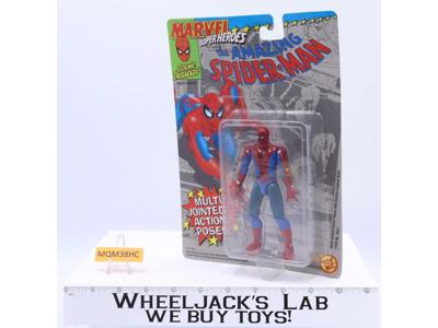 Amazing Spiderman Multi Jointed Marvel Superheroes Figure ToyBiz 1992 MOSC