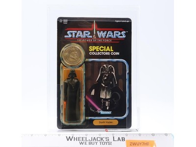 Darth Vader AFA GRADED 85 80/85/85 92 Back Star Wars 1985 Kenner NEW SEALED
