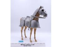 Silver Valor Horse w/ Armor Sir Stuart Noble Knight 1960s Marx Vintage 1/6 Scale
