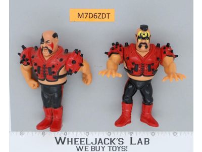 Legion of Doom WWF WWE 100% Complete Hasbro Wrestling 1991 Titan Sports Vintage