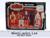 Red Six Pack 100% Complete W/Box Star Wars ESB 1980 Kenner Action Figure Set