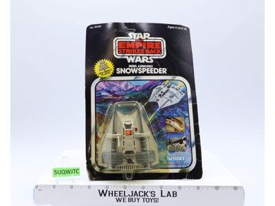 Snowspeeder DIE-CAST 11 Back Star Wars ESB 1980 Kenner Vehicle MOSC SEALED