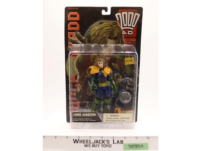 Judge Anderson Judge Dredd 1999 ReAction Action Figure NEW SEALED