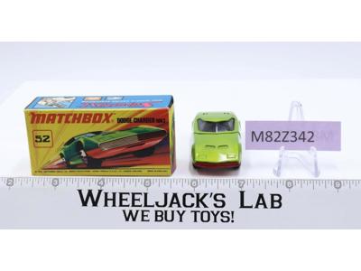 Dodge Charger MK3 No 52 Superfast Lesney Matchbox 1972 W/Box England Vintage