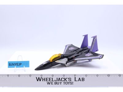 Skywarp 1984 Vintage G1 Transformers F-15 Fighter Hasbro Action Figure