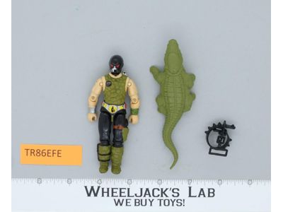 Croc Master V1 G.I. Joe 1987 Hasbro Vintage Action Figure