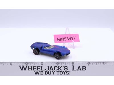 Turbofire Blue 1969 Redline Hot Wheels Mattel Vintage RL