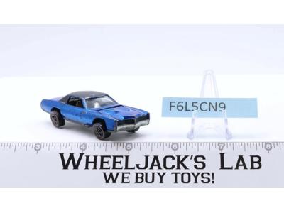Custom Eldorado Blue Hot Wheels 1969 Redline Vintage Mattel RL