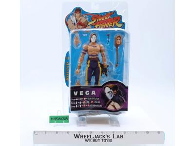 Vega Street Fighter Round 2 2005 Capcom Sota Toys Action Figure NEW SEALED