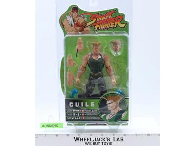 Guile Street Fighter Round 3 2005 Capcom Sota Toys Action Figure NEW SEALED