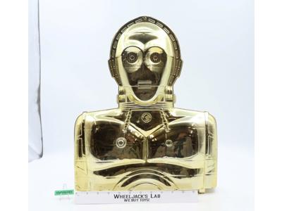 C-3PO Gold Action Figure Storage Case W/ Insert Star Wars 1983 Kenner