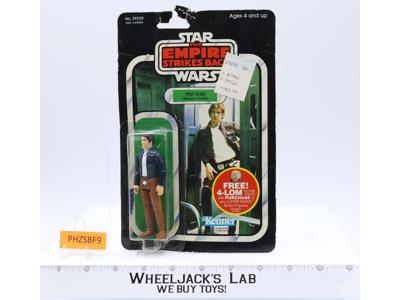 Han Solo Bespin 47 Back-A Star Wars ESB 1982 Kenner Figure NEW MOSC SEALED