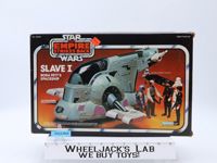 Boba Fett's Slave 1 100% Complete W/Box Star Wars 1980 Kenner Vintage Vehicle