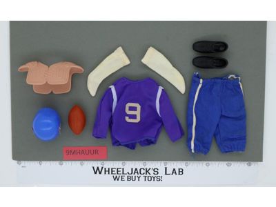 Big Jim Football Uniform w/Football 1971 Vintage Accessories