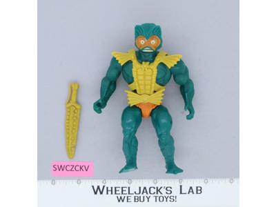 Mer-Man 100% Complete He-Man Masters of the Universe MOTU Mattel 1982 Vintage
