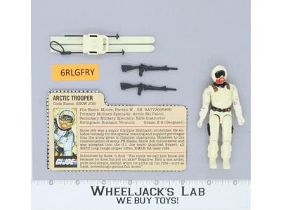 Snow Job V1 100% Complete G.I. Joe 1983 Hasbro Vintage Action Figure