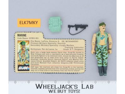 Gung-Ho V1 100% Complete G.I. Joe 1983 Hasbro Vintage Action Figure