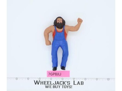 Hillbilly Jim 4" BENDIES 1985 WWF LJN Titan Sports Wrestling Vintage Figure