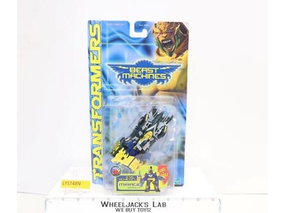Mirage 100% Complete Transformers Beast Machines 1999 Hasbro Action Figure