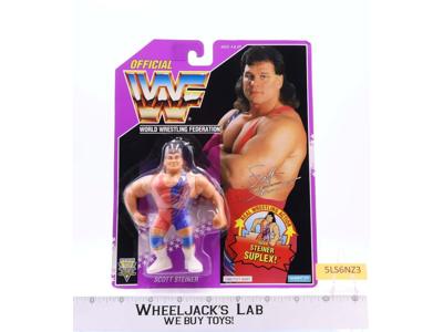 Scott Steiner WWF Wrestling 1993 Hasbro Action Figure NEW MOSC SEALED
