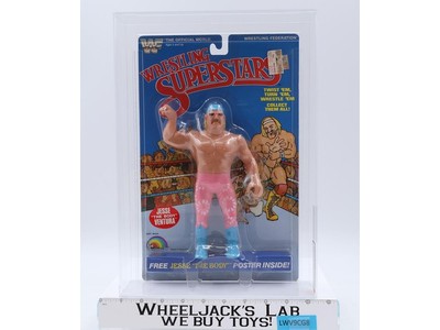 Jesse the Body Ventura AFA HIGHEST GRADED 80+ WWF 1986 Wrestling 22-Back LJN