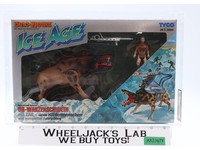 Killer Wart Hog AFA 80 Dino Riders Ice Age 1990 Tyco TAPE SEALED NO COLOR BRK