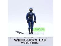 Cobra Officer Swivel Arms 100% Complete W/ Cardback 1982 G.I. Joe Vintage Figure