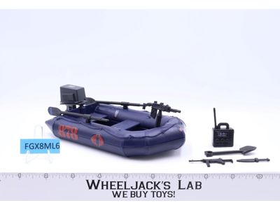 Cobra Night Landing Raft 100% Complete G.I. Joe 1985 Hasbro Vintage Vehicle