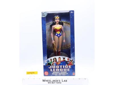 Wonder Woman Justice League DC Comics 2003 Mattel 10" Action Figure NEW SEALED