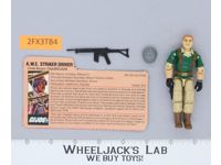 Crankcase V1 100% Complete G.I. Joe 1985 Hasbro Vintage Action Figure