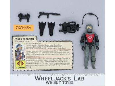 Eels V1 100% Complete G.I. Joe 1985 Hasbro Vintage Action Figure
