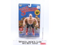 George the Animal Steele AFA GRADED 75 WWF Wrestling Superstars 22-Back LJN