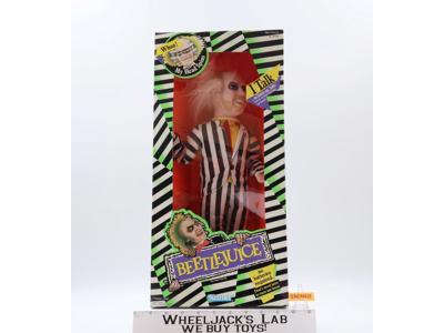 Beetlejuice Pull-String Talking Doll 1989 Kenner Vintage 16" Action Figure NEW