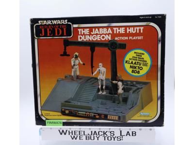 Jabba the Hutt Dungeon Playset 100% Complete Star Wars ROTJ 1984 Kenner Playset