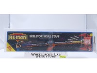 Electronic Skeletor Skull Staff AFA GRADED 80+ He-Man 1990 MOTU NEW SEALED