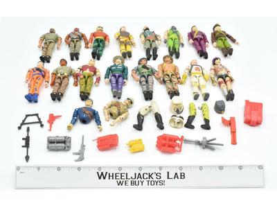Mixed Lot of 34 Figures Accessories Parts Lanard