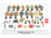 Mixed Lot of 34 Figures Accessories Parts Lanard