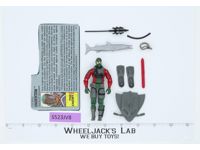 Undertow V1 100% Complete G.I. Joe 1990 Hasbro Vintage Action Figure