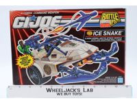 Ice Snake 100% Complete W/Box GI Joe 1992 Action Figure Vehicle