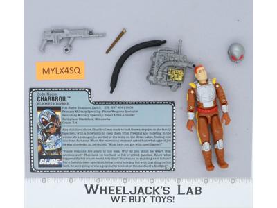 Charbroil V1 100% Complete G.I. Joe 1988 Hasbro Vintage Action Figure