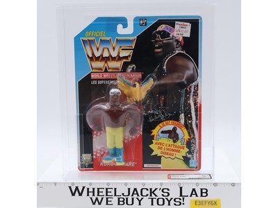 Koko B Ware AFA POP 1 GRADED 80+ 80/85/90 WWF Series 3 1992 Hasbro SEALED French